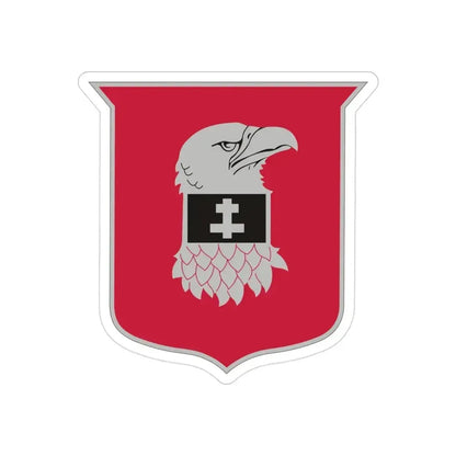 24 Engineer Battalion (U.S. Army) REVERSE PRINT Transparent Die-Cut STICKER 3 Inch Die-Cut Transparent - The Sticker Space