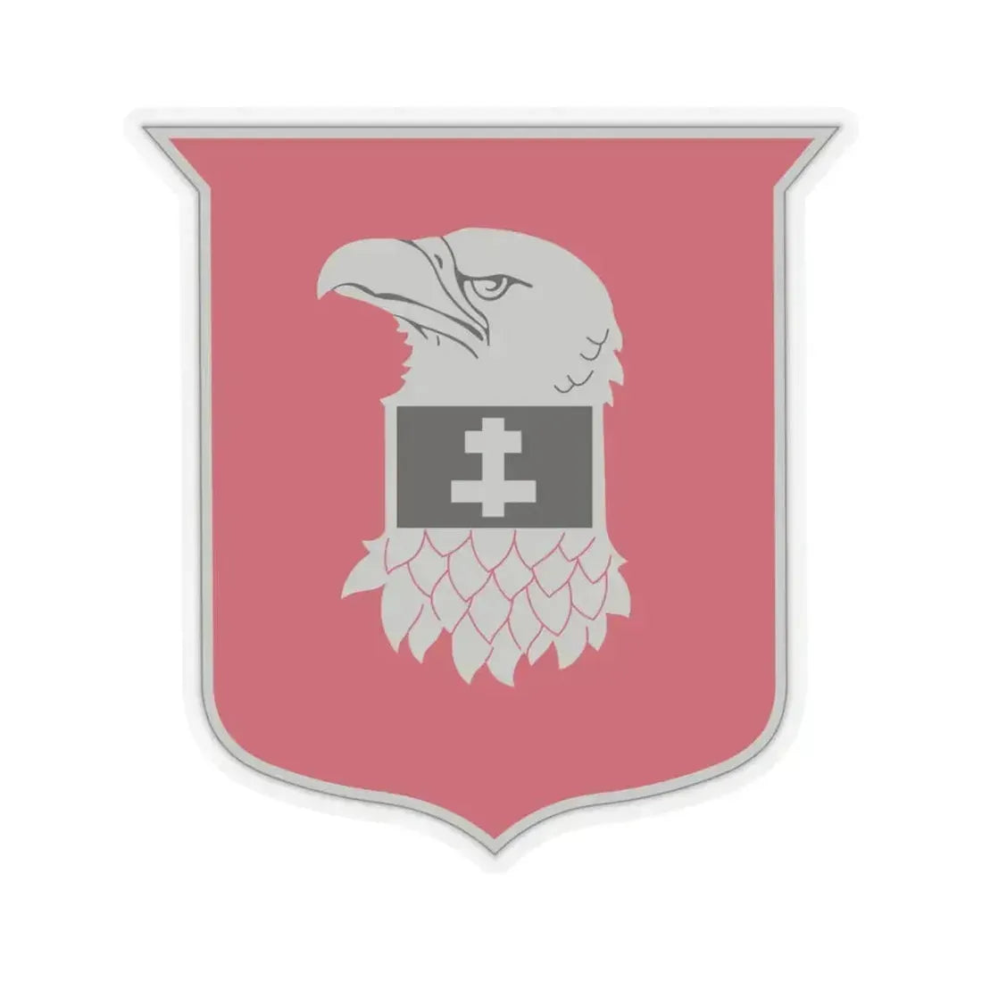 24 Engineer Battalion (U.S. Army) STICKER Vinyl Kiss-Cut Decal 4 Inch Transparent - The Sticker Space