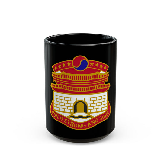 24 Engineer Group (U.S. Army) Black Coffee Mug-15oz-The Sticker Space