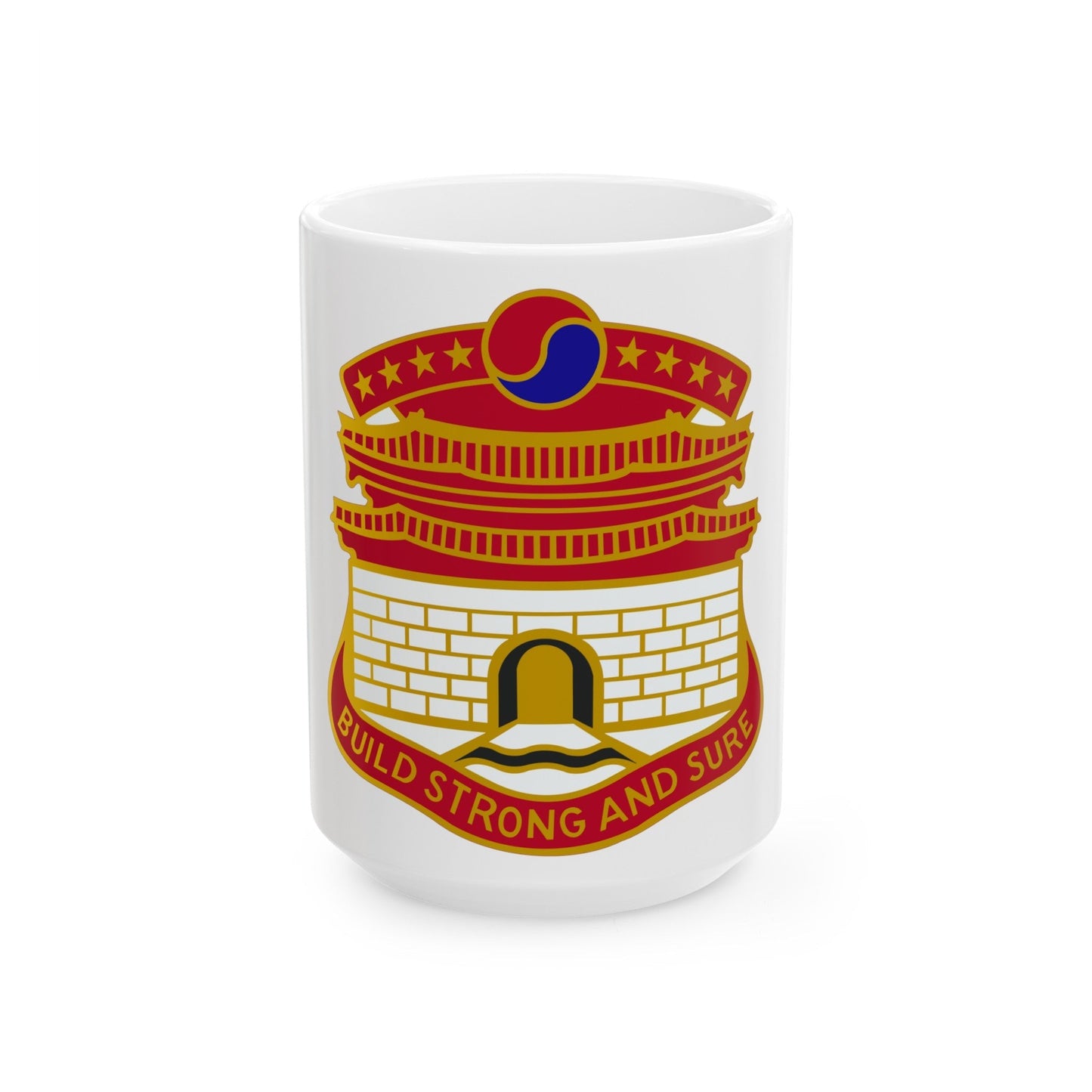 24 Engineer Group (U.S. Army) White Coffee Mug-15oz-The Sticker Space