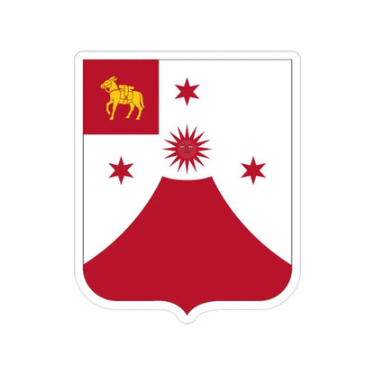 24 Field Artillery Regiment 2 (U.S. Army) Transparent STICKER Die-Cut Vinyl Decal - The Sticker Space