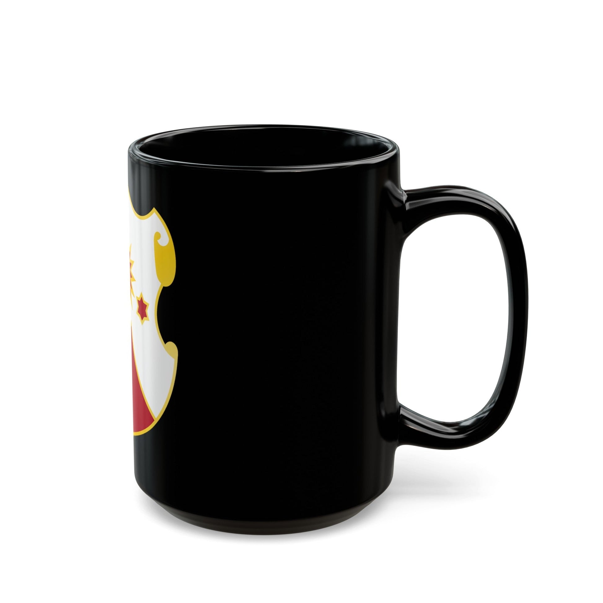 24 Field Artillery Regiment (U.S. Army) Black Coffee Mug-The Sticker Space