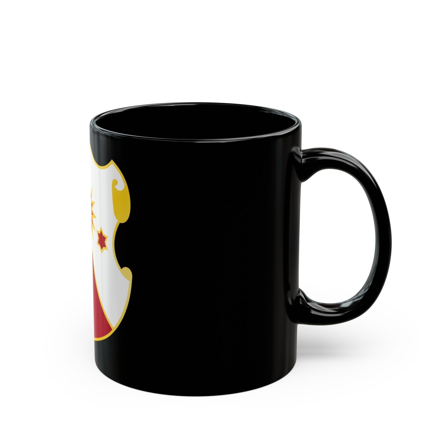 24 Field Artillery Regiment (U.S. Army) Black Coffee Mug-The Sticker Space