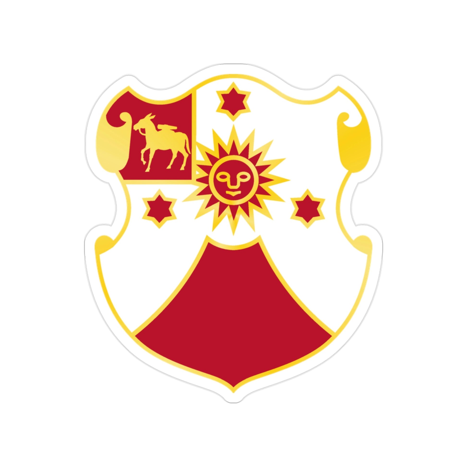 24 Field Artillery Regiment (U.S. Army) Transparent STICKER Die-Cut Vinyl Decal-2 Inch-The Sticker Space