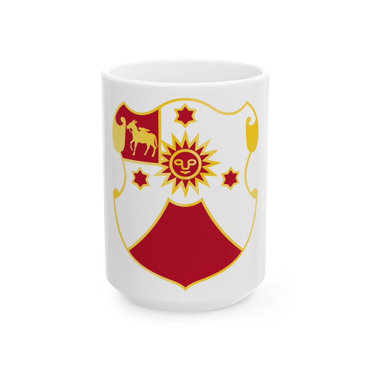 24 Field Artillery Regiment (U.S. Army) White Coffee Mug-15oz-The Sticker Space