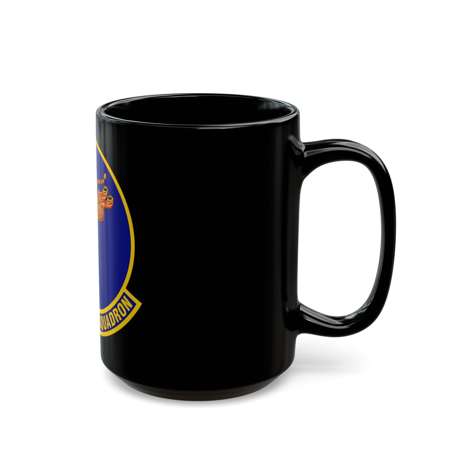 24 Fighter Squadron ACC (U.S. Air Force) Black Coffee Mug-The Sticker Space