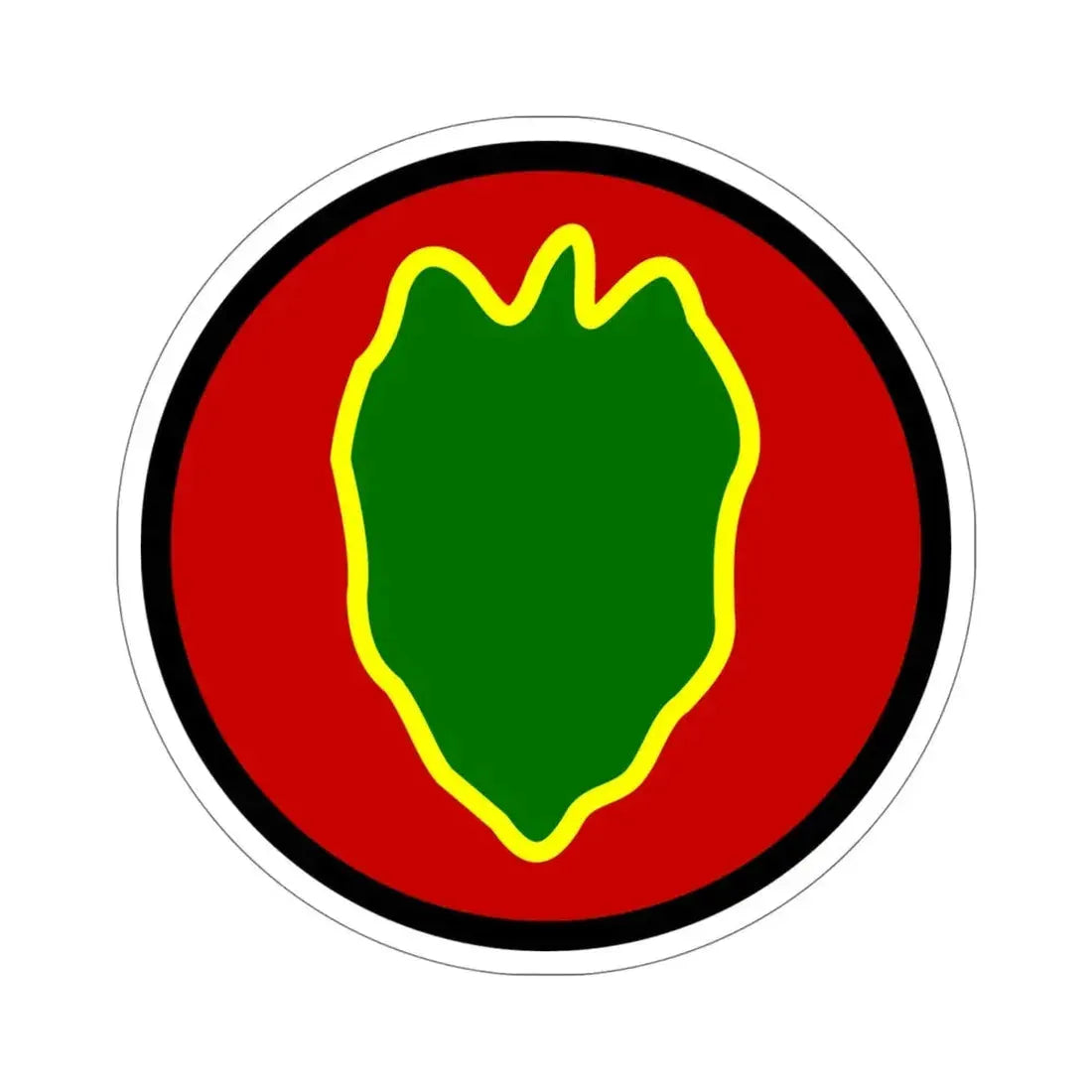 24 Infantry Division (U.S. Army) STICKER Vinyl Die-Cut Decal - The Sticker Space