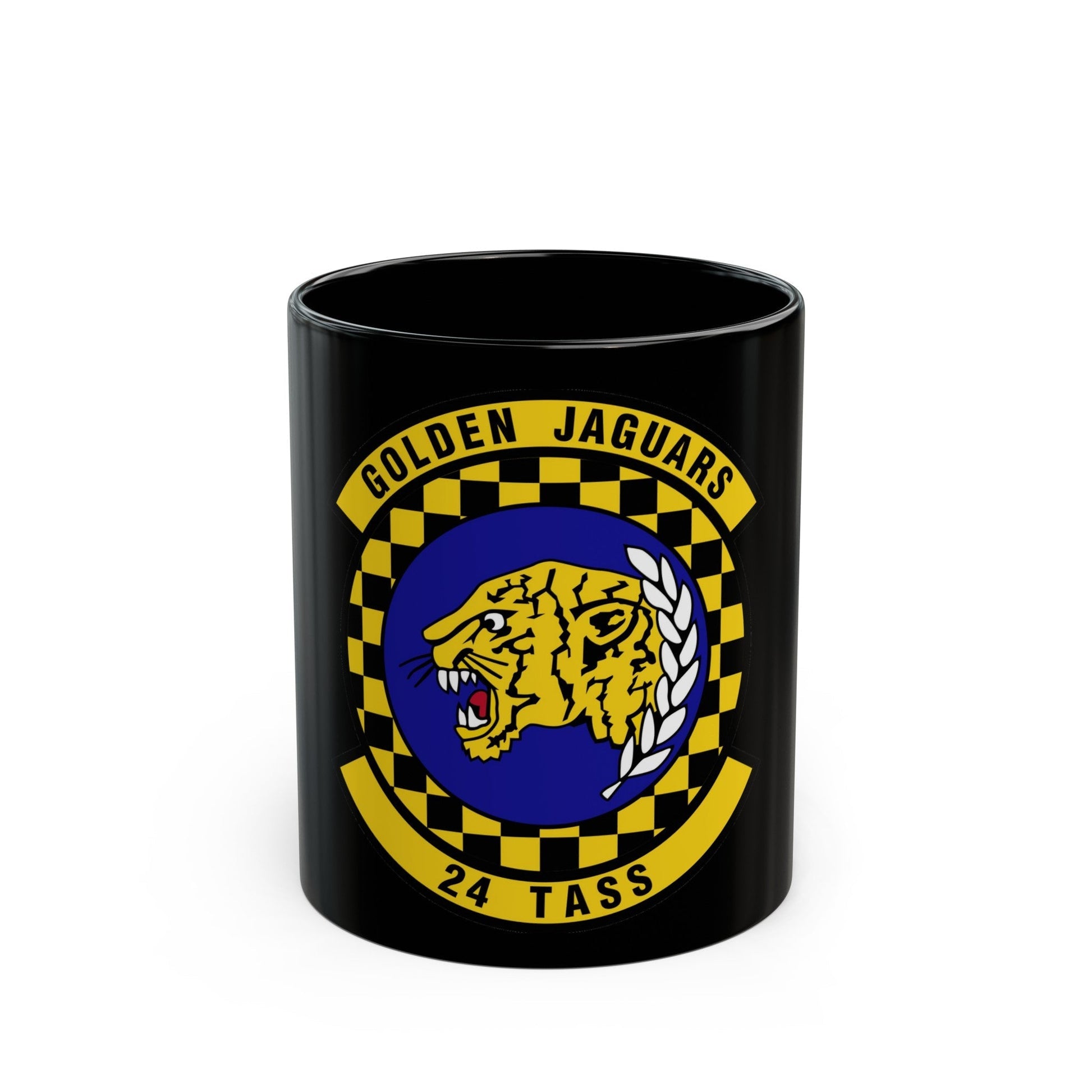 24 Tactical Air Support Squadron ACC (U.S. Air Force) Black Coffee Mug-11oz-The Sticker Space