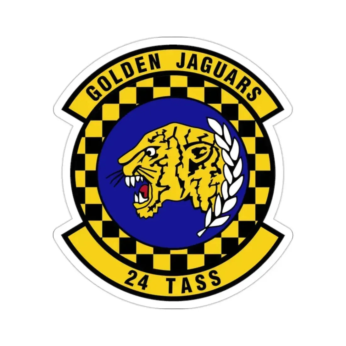 24 Tactical Air Support Squadron ACC (U.S. Air Force) STICKER Vinyl Die-Cut Decal 2 Inch - The Sticker Space