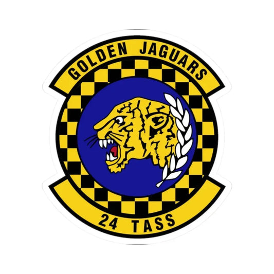 24 Tactical Air Support Squadron ACC (U.S. Air Force) STICKER Vinyl Kiss-Cut Decal 2 Inch White - The Sticker Space