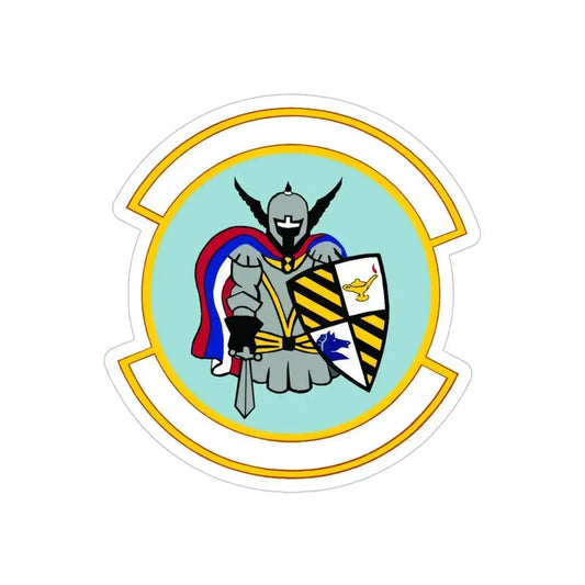 24 Training Squadron (U.S. Air Force) REVERSE PRINT Transparent Die-Cut STICKER 6 Inch Die-Cut Transparent - The Sticker Space