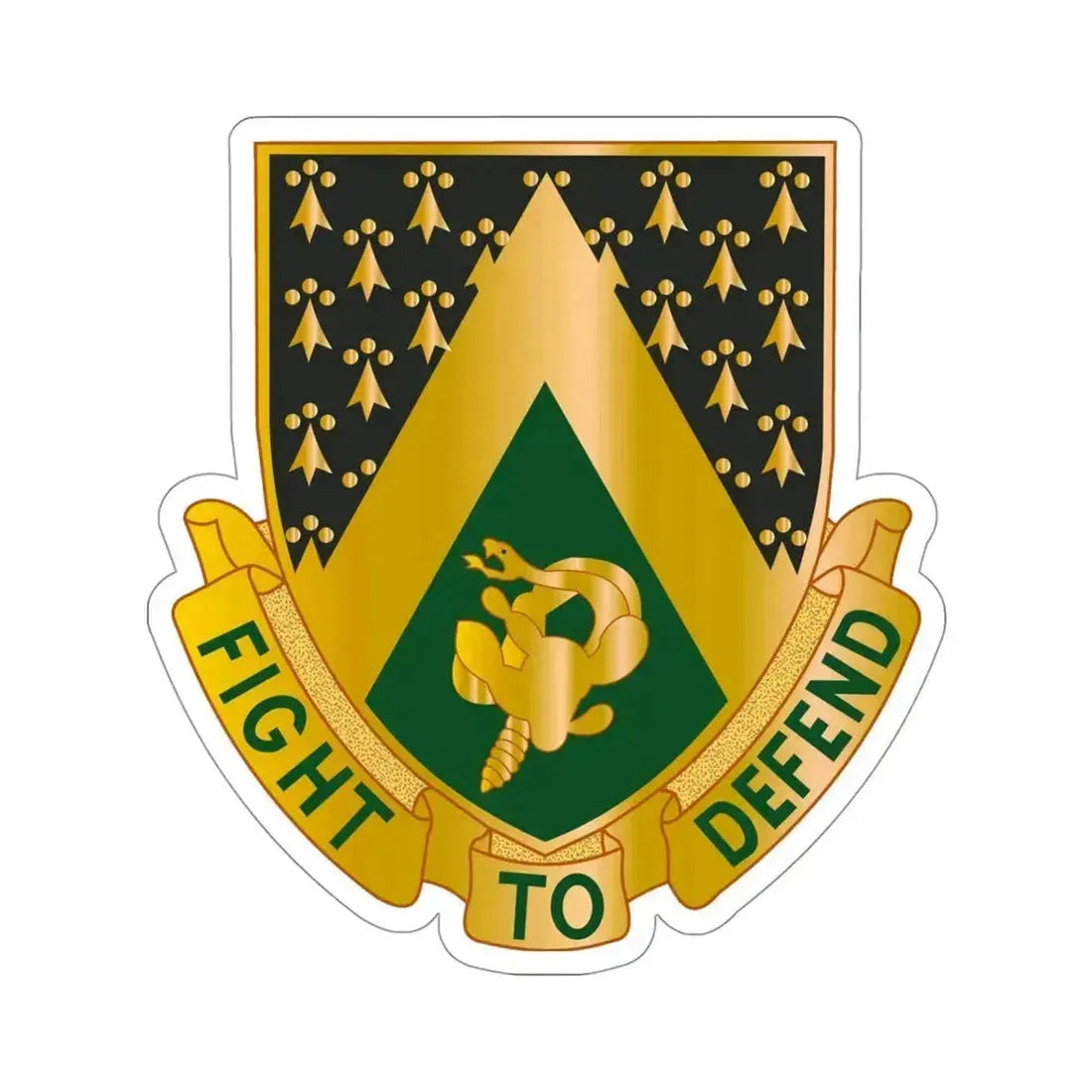 240 Cavalry Regiment (U.S. Army) STICKER Vinyl Die-Cut Decal 4 Inch - The Sticker Space