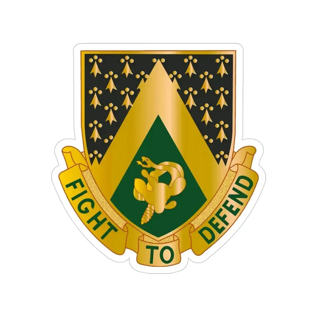 240 Cavalry Regiment (U.S. Army) Transparent STICKER Die-Cut Vinyl Decal 4 Inch - The Sticker Space