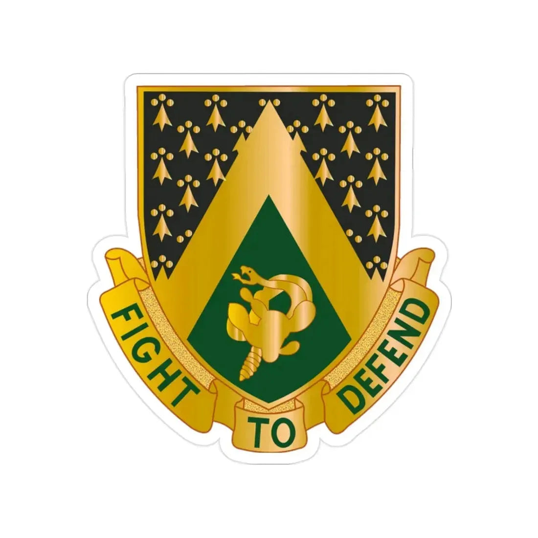 240 Cavalry Regiment (U.S. Army) Transparent STICKER Die-Cut Vinyl Decal - The Sticker Space