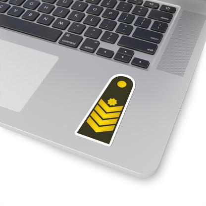 Lithuania Army OR 9 (Lithuania) (Military Rank) STICKER Vinyl Kiss-Cut Decal