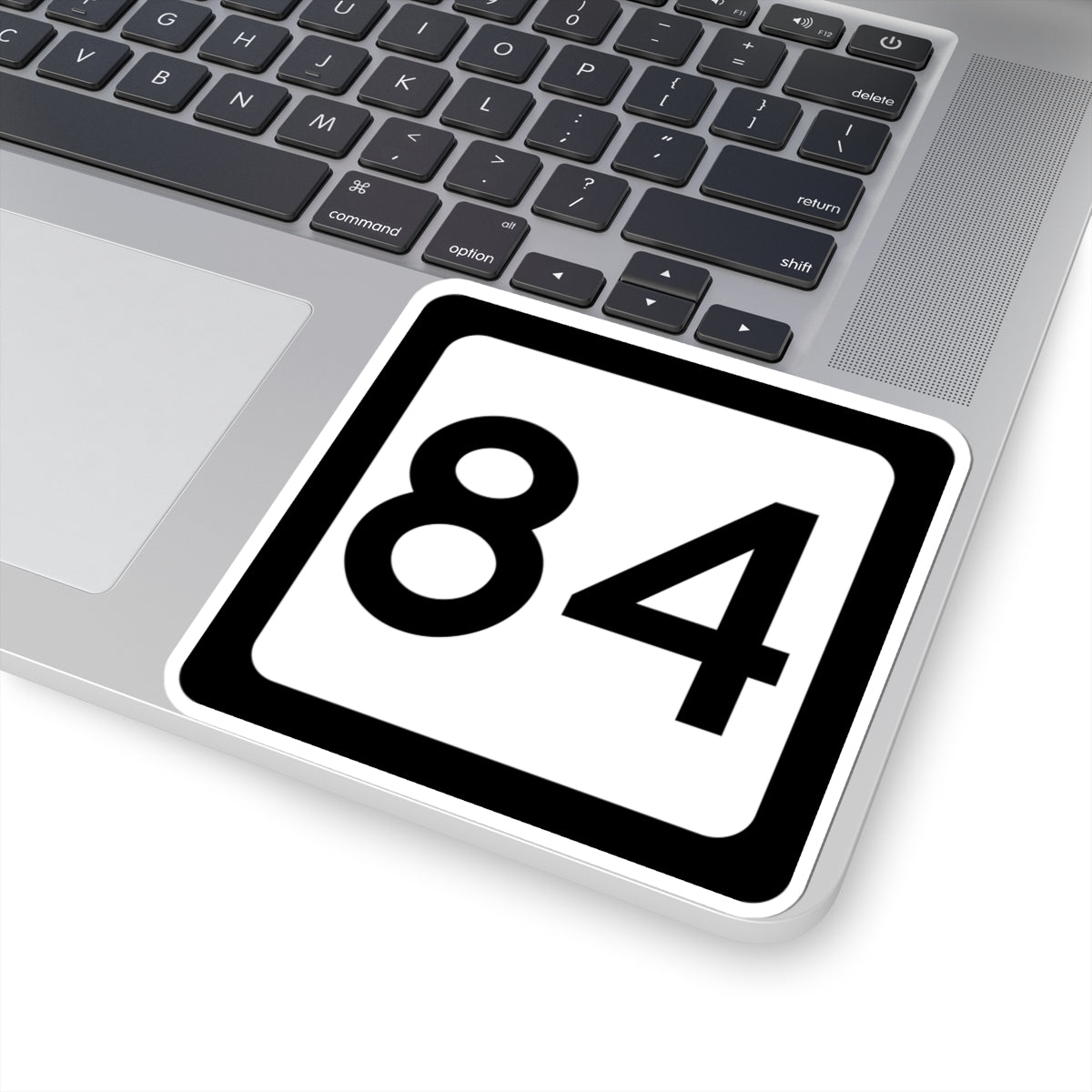 WV-84 (Virginia) (Road Sign) STICKER Vinyl Kiss-Cut Decal