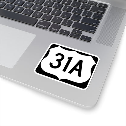 US 31A (Tennessee) (Road Sign) STICKER Vinyl Kiss-Cut Decal