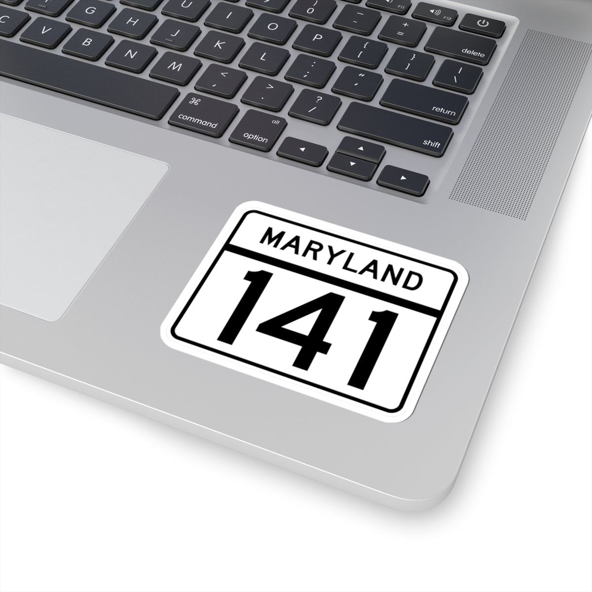 MD Route 141 (Maryland) (Road Sign) STICKER Vinyl Kiss-Cut Decal