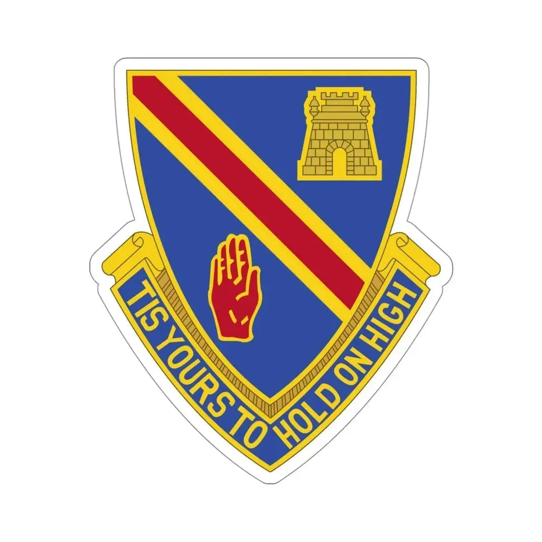 241 Engineer Battalion (U.S. Army) STICKER Vinyl Die-Cut Decal - The Sticker Space