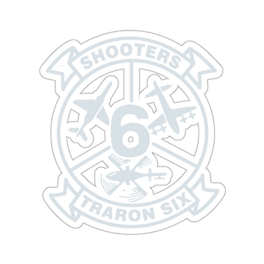 VT 6 TRARON VT6 Shooters (U.S. Navy) STICKER Vinyl Kiss-Cut Decal