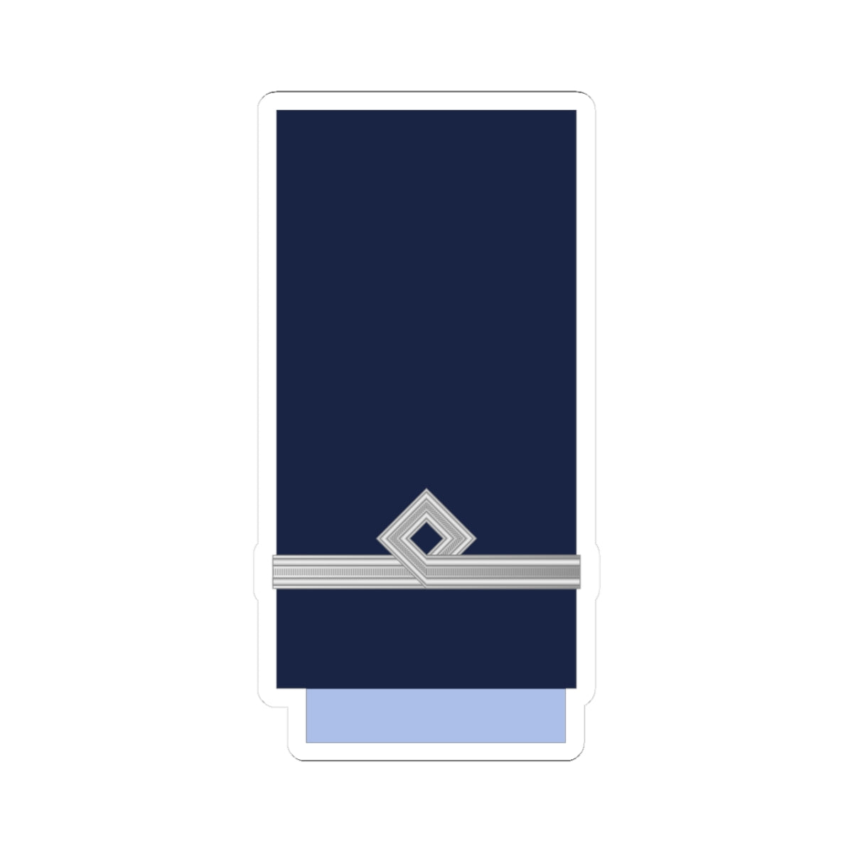 Argentina AirForce OF 1a (Argentina) (Military Rank) STICKER Vinyl Kiss-Cut Decal