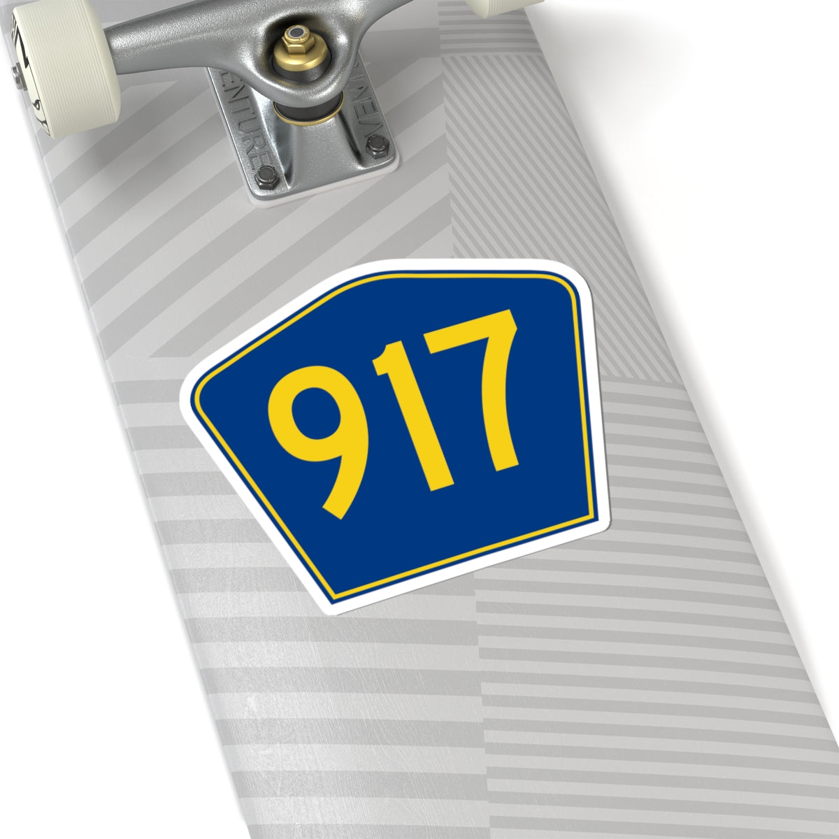 PR secondary 917 (Puerto Rico) (Road Sign) STICKER Vinyl Kiss-Cut Decal