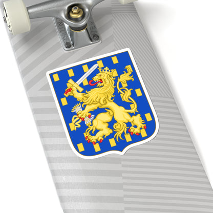 Arms of the Kingdom of the Netherlands (Netherlands) (Coat of Arms) STICKER Vinyl Kiss-Cut Decal