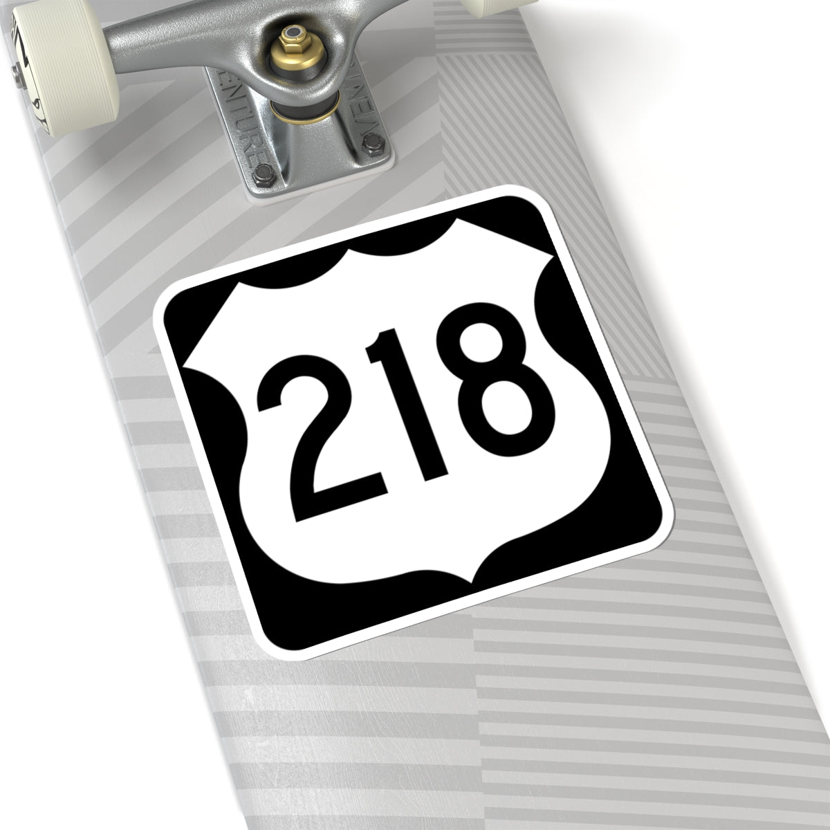 US 218 MN 1961 (Minnesota) (Road Sign) STICKER Vinyl Kiss-Cut Decal