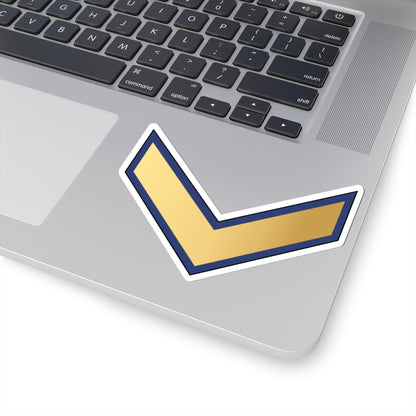 01. KAF PFC (Kuwait) (Military Rank) STICKER Vinyl Kiss-Cut Decal