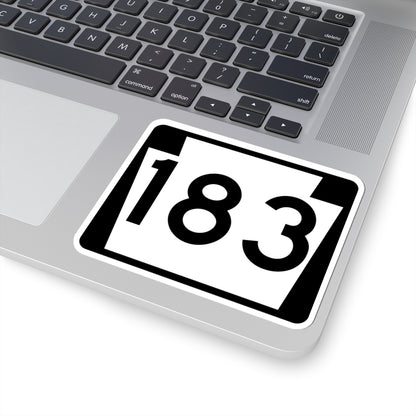 PA-183 (Pennsylvania) (Road Sign) STICKER Vinyl Kiss-Cut Decal