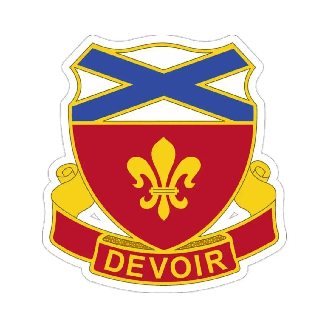 242 Engineer Battalion (U.S. Army) STICKER Vinyl Die-Cut Decal 2 Inch - The Sticker Space