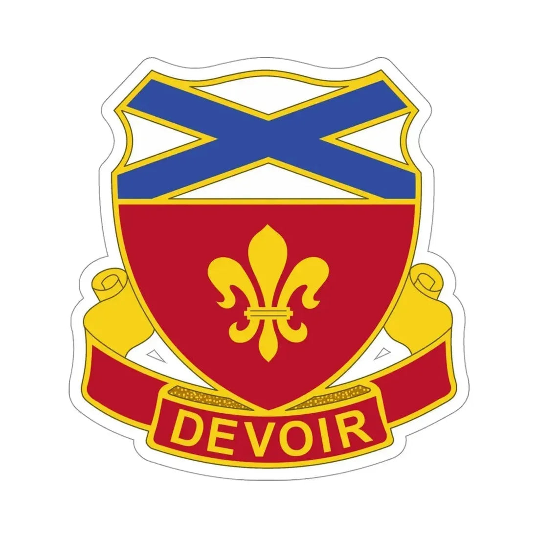 242 Engineer Battalion (U.S. Army) STICKER Vinyl Die-Cut Decal - The Sticker Space