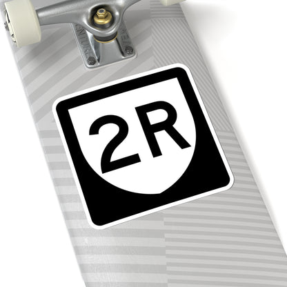 PR urban primary 2R (Puerto Rico) (Road Sign) STICKER Vinyl Kiss-Cut Decal