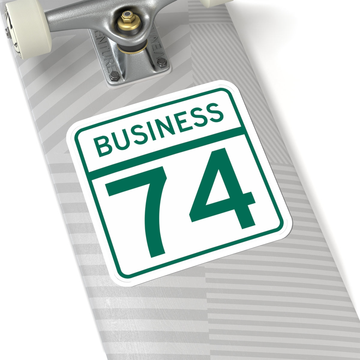 MD Route 74 Business (Maryland) (Road Sign) STICKER Vinyl Kiss-Cut Decal