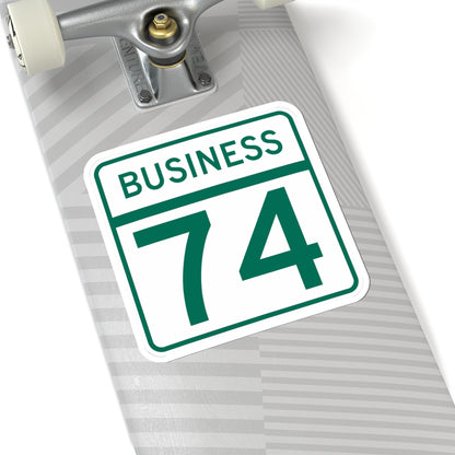 MD Route 74 Business (Maryland) (Road Sign) STICKER Vinyl Kiss-Cut Decal