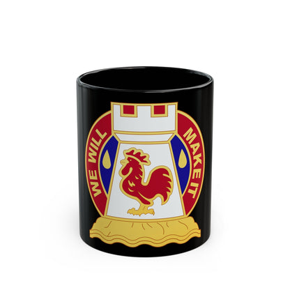 243 Engineer Battalion (U.S. Army) Black Coffee Mug-11oz-The Sticker Space