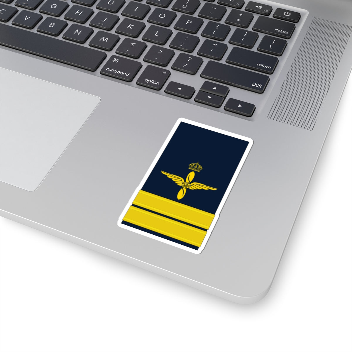 OF 2 Kapten FV hylsa (Sweden) (Military Rank) STICKER Vinyl Kiss-Cut Decal