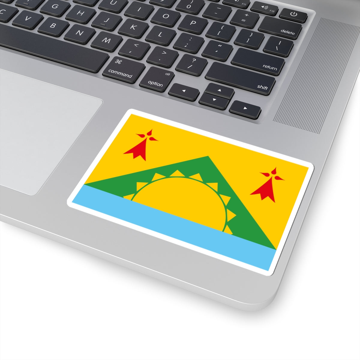 Bidar District Flag (France) STICKER Vinyl Kiss-Cut Decal