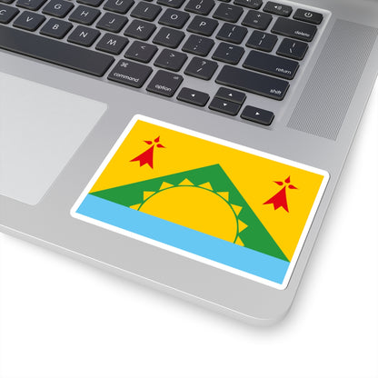 Bidar District Flag (France) STICKER Vinyl Kiss-Cut Decal