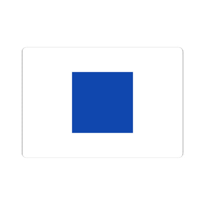 Flag maritime huelva (Spain) STICKER Vinyl Kiss-Cut Decal