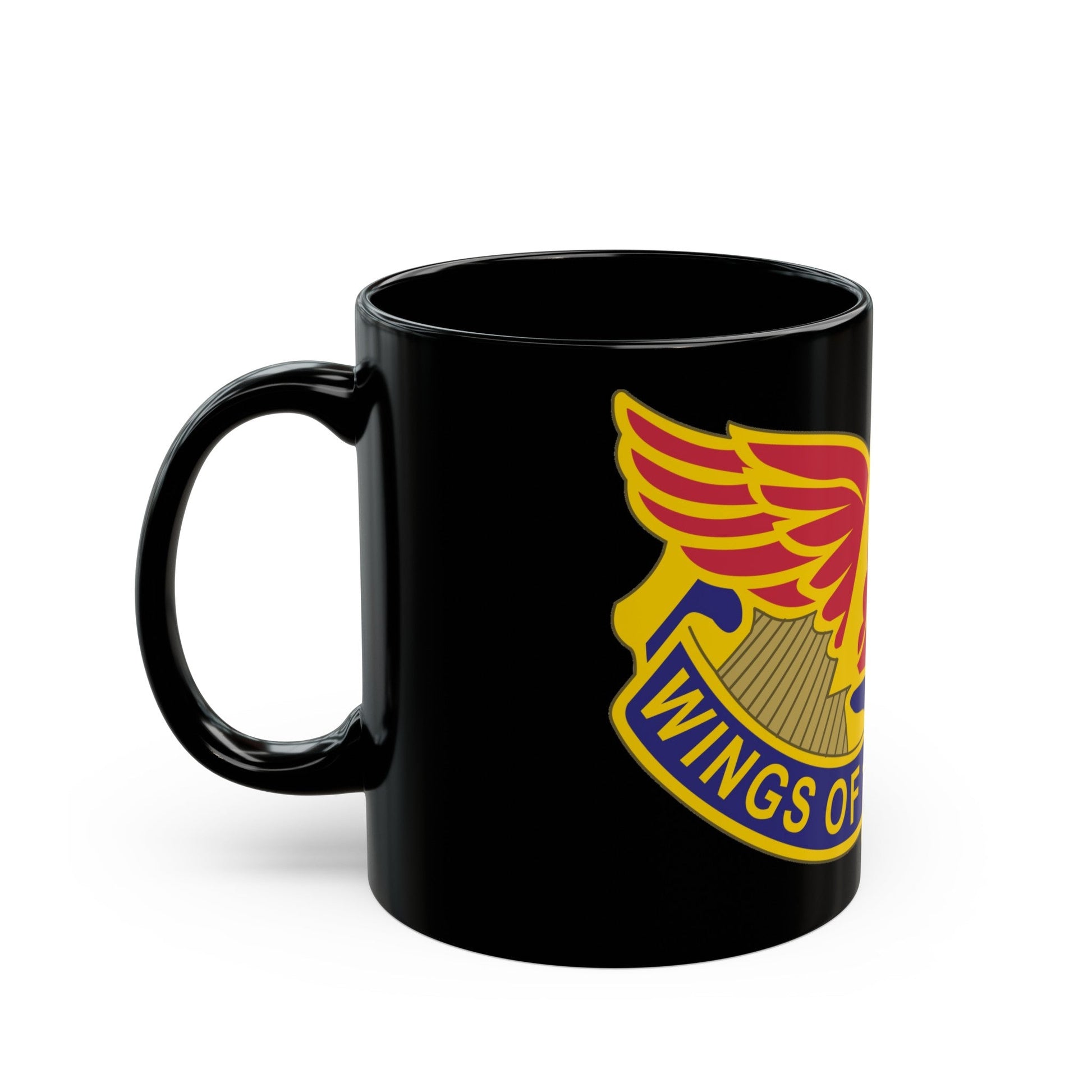 244 Aviation Brigade 2 (U.S. Army) Black Coffee Mug-The Sticker Space