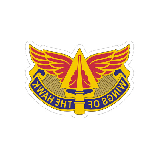 244 Aviation Brigade 2 (U.S. Army) REVERSE PRINT Transparent STICKER-6" × 6"-The Sticker Space