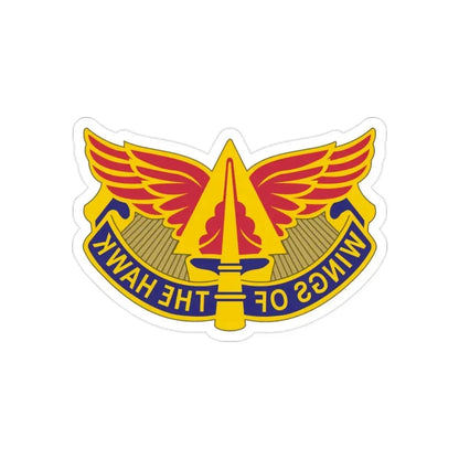 244 Aviation Brigade 2 (U.S. Army) REVERSE PRINT Transparent Die-Cut STICKER - The Sticker Space
