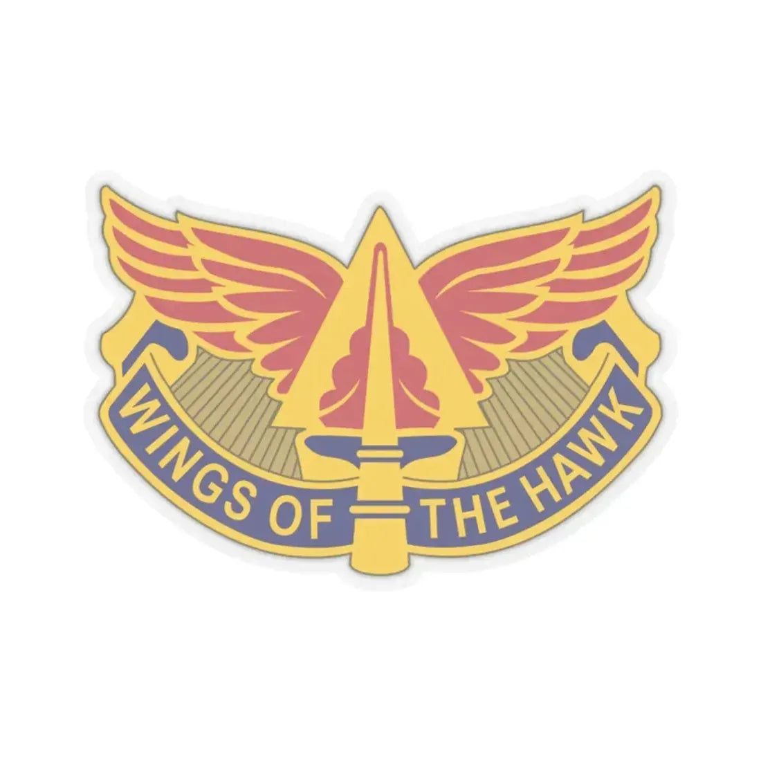 244 Aviation Brigade 2 (U.S. Army) STICKER Vinyl Kiss-Cut Decal 2 Inch Transparent - The Sticker Space