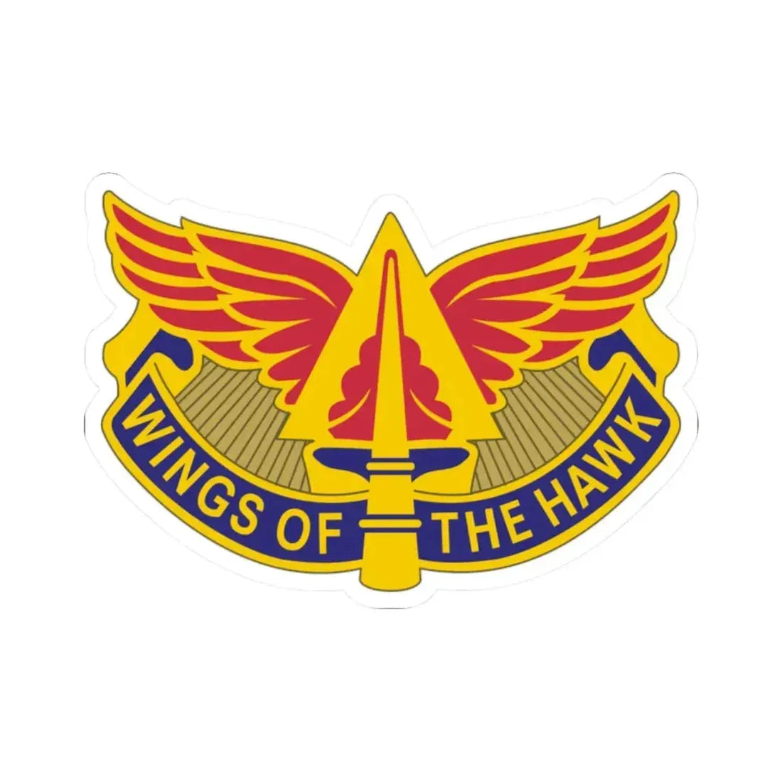 244 Aviation Brigade 2 (U.S. Army) STICKER Vinyl Kiss-Cut Decal 2 Inch White - The Sticker Space