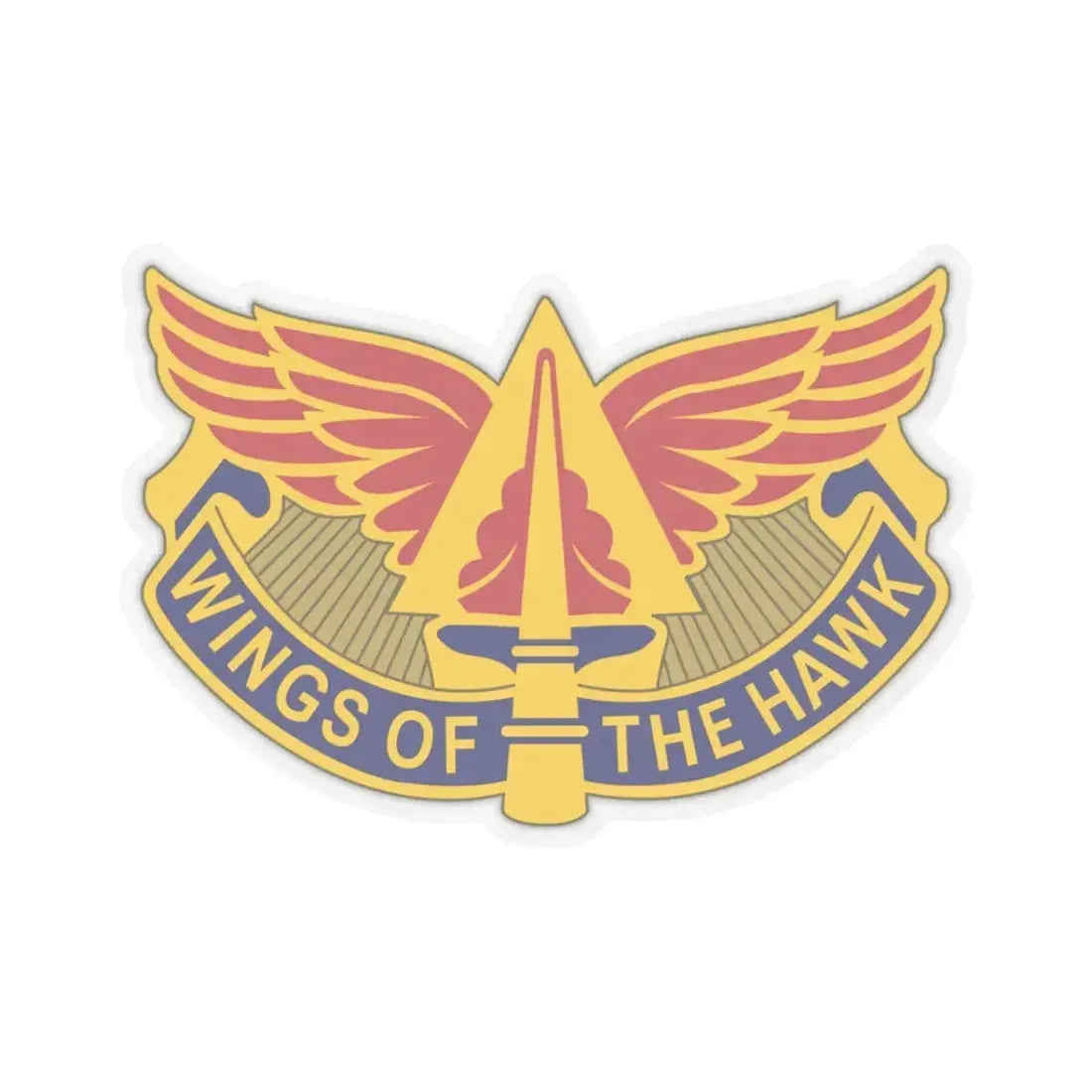 244 Aviation Brigade 2 (U.S. Army) STICKER Vinyl Kiss-Cut Decal 3 Inch Transparent - The Sticker Space