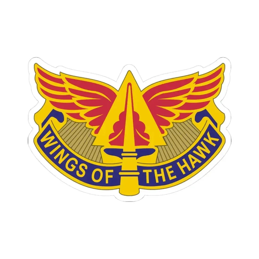 244 Aviation Brigade 2 (U.S. Army) STICKER Vinyl Kiss-Cut Decal 3 Inch White - The Sticker Space