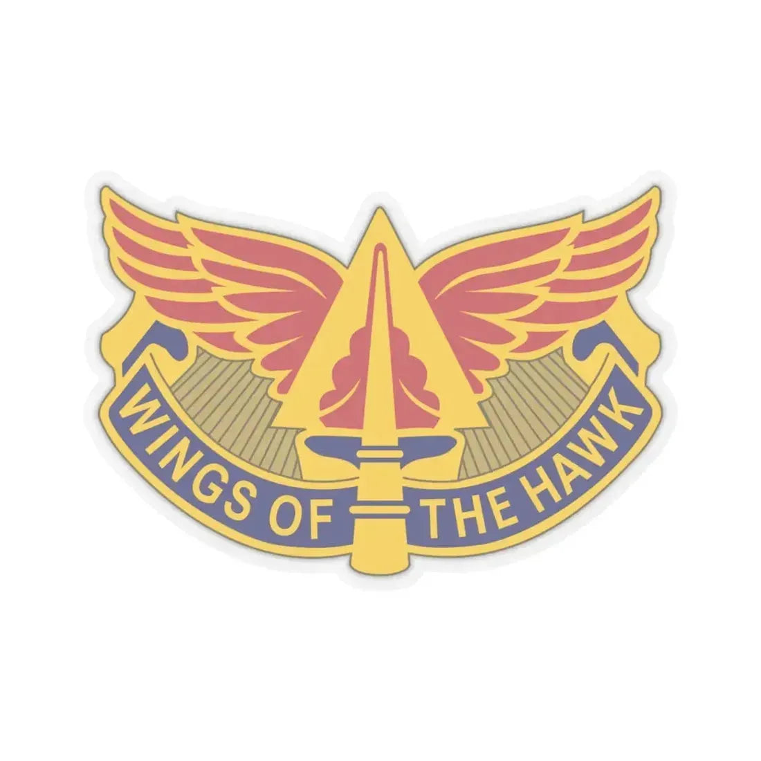 244 Aviation Brigade 2 (U.S. Army) STICKER Vinyl Kiss-Cut Decal 4 Inch Transparent - The Sticker Space