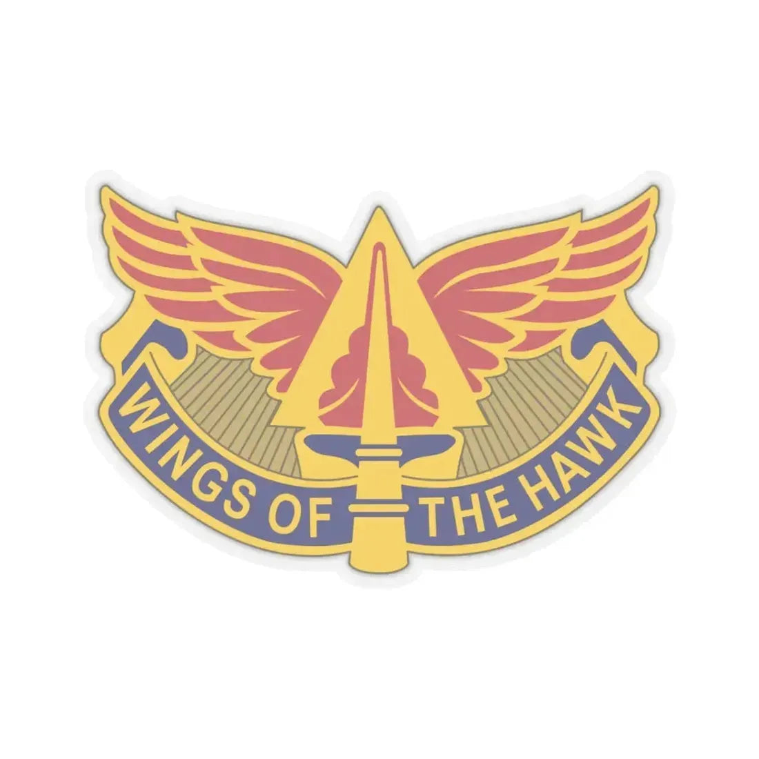 244 Aviation Brigade 2 (U.S. Army) STICKER Vinyl Kiss-Cut Decal 6 Inch Transparent - The Sticker Space