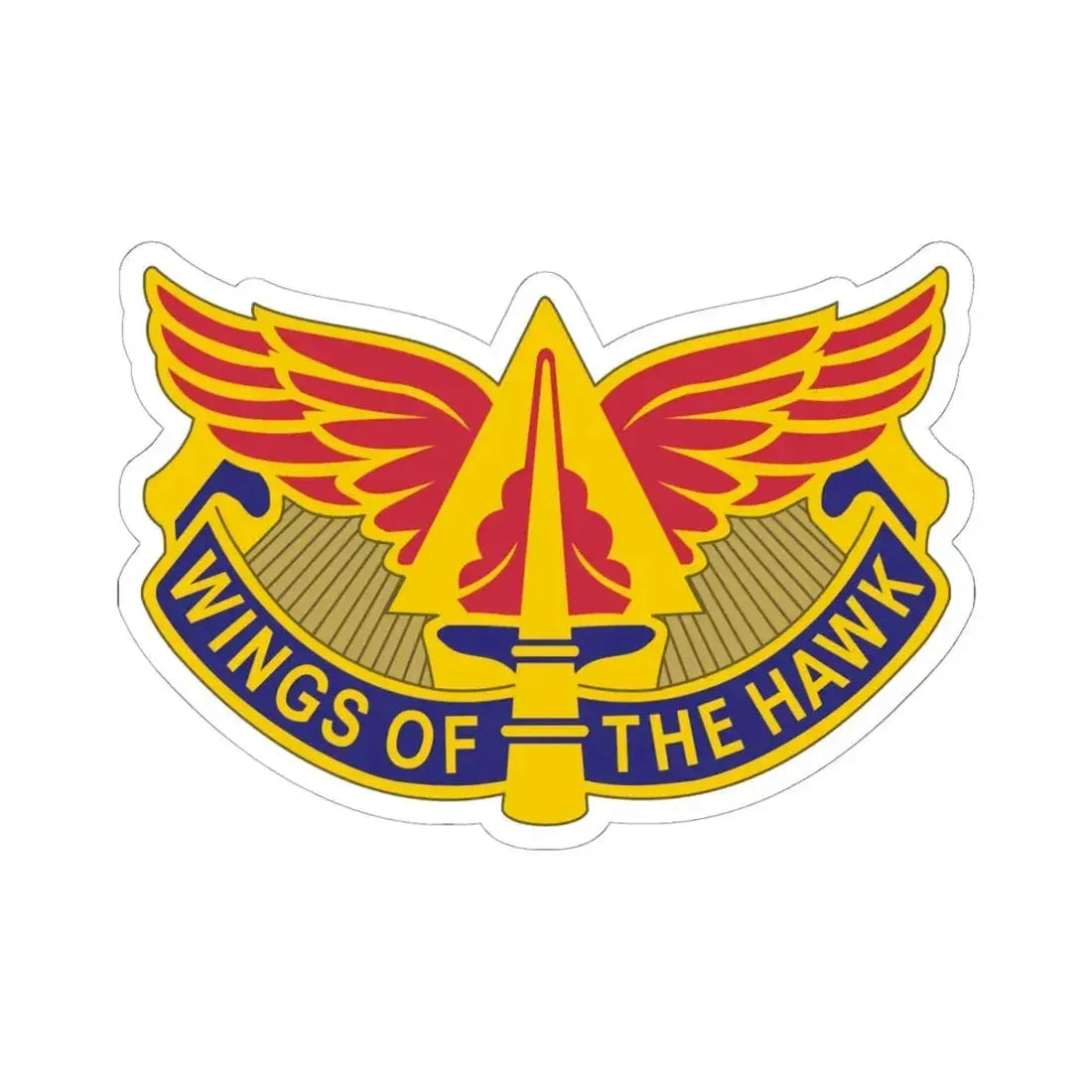 244 Aviation Brigade 2 (U.S. Army) STICKER Vinyl Kiss-Cut Decal 6 Inch White - The Sticker Space